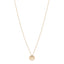 18K Yellow Gold Diamond Bouton de Camelia Pendant Necklace