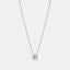 Coach Outlet Open Circle Stone Strand Necklace
