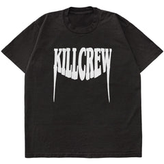 OVERSIZED "FANGS" T-SHIRT - BLACK / WHITE