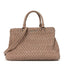 Nappa Matelasse Swarovski Crystal Tote Cammeo