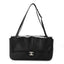 Grained Calfskin Small Souplissimo Maxi Flap Black