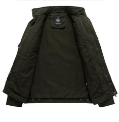 Men's Jacket Military Cargo Plus-size Casual Coat