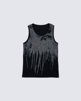 New American Street Ink Elastic Tank Top