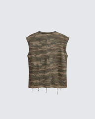 Vintage Camo Number Vest