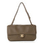 Grained Calfskin Small Souplissimo Maxi Flap Light Brown