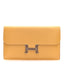 Tadelakt Lizard Constance Long Wallet Sable Cecil