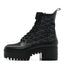 Denim Malletage Laureate Platform Desert Boots 39 Dark Blue