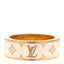 Metal Enamel Nanogram Ring M 54 7 White