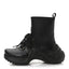 Mat Rubber Monogram LV Archlight Sneaker Boots 38 Black