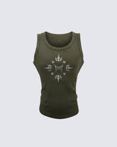 KIIKIO Street Style Ribbed Tank Top