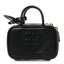Nappa Micro Bag Black
