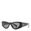 Acetate Cat Eye Sunglasses SMU 06Y Black Ardesia