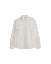 Boyle Shirt - Off White Poplin