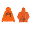 Revenge x Juice WRLD Portrait Arch Logo Pullover Hoodie Orange