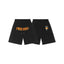 Vlone "FRIENDS-" Graphic Sweatshorts - Black/Orange