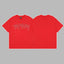 Revenge Outline Arch Logo Short Sleeve T-Shirt Red