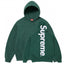 Supreme Vertical Box Logo Hooded Sweatshirt - Navy Blue