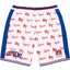 Supreme Allover Print Basketball Shorts - White / Red / Blue