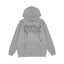 Revenge Grey Mesh Texture Arch Logo Pullover Hoodie