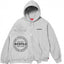 Supreme Established 1994 Circle Logo Hooded Sweatshirt - Heather Grey
