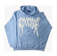 Revenge Lightning Arch Logo Pullover Hoodie blue