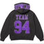 Supreme Team 94 Hooded Sweatshirt - Black / Purple