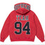 Supreme Team 94 Hooded Sweatshirt - Red / Navy