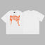 Revenge Orange Arch Logo Short Sleeve T-Shirt (White)