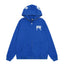 Revenge Gothic Arch Logo Zip-Up Hoodie - Royal Blue