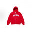 Supreme Arc Thermal Lined Zip Up Hooded Sweatshirt - Red