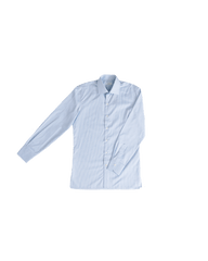 Perfect Shirt - Blue Stripe Twill