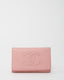 Chanel Pink Caviar Leather Timeless Interlocking CC Logo 6 Key Holder