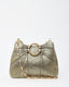 Gucci by Tom Ford Limited Edition Gold Leather Bamboo Chain Shoulder Bag