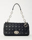 Dior Black Cannage Leather Medium Rendezvous Chain Shoulder Bag
