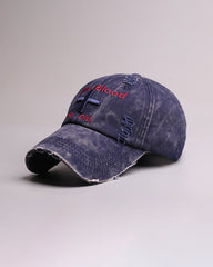Vintage New Distressed Embroidered Baseball Cap