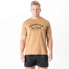 FIGHTER'S CLUB T-SHIRT - SAND