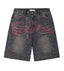 Vale Forever Iced Out Jorts Black