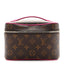 Monogram Macassar Nice Mini Fuchsia