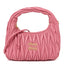 Nappa Matelasse Small Wander Hobo Pink