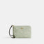 Coach Outlet Corner Zip Wristlet With Floral Print