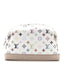 LV x TM Monogram Multicolor Cosmetic Pouch GM White