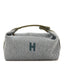 Wool Small Bride-A-Brac H Natte Pouch Bleu Abysse