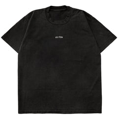 RELAXED FIT LUX "SIMPLE" T-SHIRT - BLACK