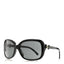 Acetate CC Bow Sunglasses 5171-A Black
