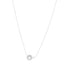 18K White Gold Diamond Camelia Precieux Necklace