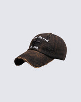 Vintage New Distressed Embroidered Baseball Cap
