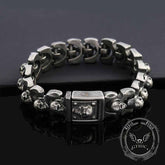 Domineering Skull Stainless Steel Punk Bracelet