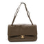 Grained Calfskin Small Souplissimo Maxi Flap Light Brown