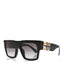 Acetate Glimpse Sunglasses SMU 10W Black