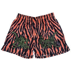 VENTED MESH SHORTS ALIEN - RED